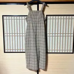 しまむら キャミワンピース チェック