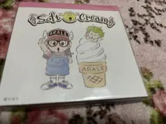 アラレちゃん　イッツデモ　メモ　ソフトクリーム柄