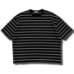 極美品 COOTIE SUPIMA BORDER OVERSIZED TEEのサムネイル