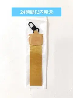 ★新品未開封★スマホストラップ LOOF ショート イエロー