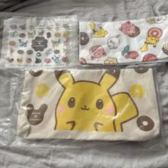 misdo & Pokémon ポケモン ミスタードーナツ 3点 福袋 ミスド