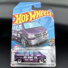 Hot Wheels Dodge Van HW KART CO.