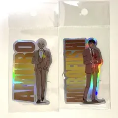名探偵コナン　コナン展　ダイカットステッカー　諸伏景光　安室透　2点セット
