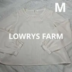 LOWRYS FARM ローリーズ　長袖ブラウス　トップス　ブラウス　M
