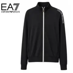 【激レア】アルマーニ EA7 トラックジャケット ジャージ 黒 L相当 M