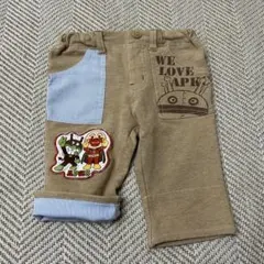アンパンマン バイキンマン だだんだん ワッペン ハーフパンツ ズボン 90cm