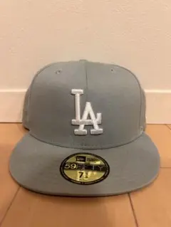 ニューエラ ロサンゼルス・ドジャース LA キャップ 59FIFTY グレー