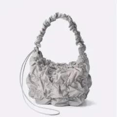 ユニクロ　GU ギャザーショルダーバック