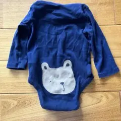 baby GAP ネイビー 長袖ロンパース 6-12ヶ月