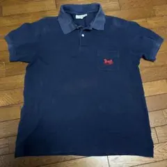 【CELINE】ネイビーポロシャツ　サイズL【made in France】のサムネイル
