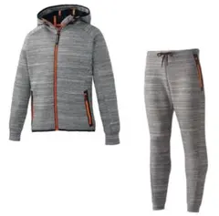 ワークマン　ウォームアップウェア　フーディ＆パンツ　上下セット