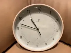 壁掛け時計 電波時計 バーチ材 ナチュラル ウォールナット 直径31cm