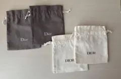 Dior巾着 ポーチ4枚セット＆ショッパー