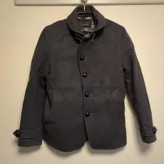 ナノ・ユニバース　ダークグレー ウールジャケット　サイズS