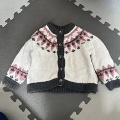 ニットカーディガン トップス