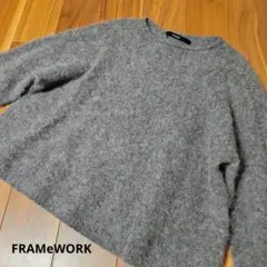 FRAMeWORK - FRAMeWORK ベビーアルパカ ニュアンス プルオーバー 2026年最新】ベビーアルパカニュアンスプルオーバーの人気アイテム
