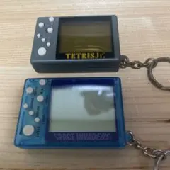 【動作確認済★電池付き】テトリス ジュニア Jr ブループラネット キーホルダー 動作確認済☆電池付き】テトリス ジュニア Jr ブループラネット