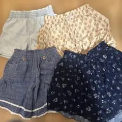 140サイズ 半ズボン 4点セット