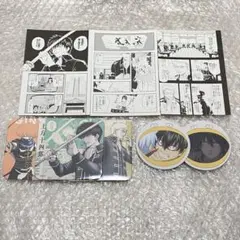 銀魂展 アートコースター 原画ポストカード 土方 伊東 斉藤 真選組セット②