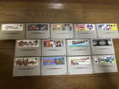 スーパーファミコン ゲームソフトセット　13点セット　動作未確認品
