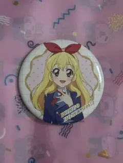 星宮いちご アイカツ　キラキラ缶バッジ 55mm 予約販売】星宮いちご スタッフジャンパーver. ホロ缶バッジ【26年7月