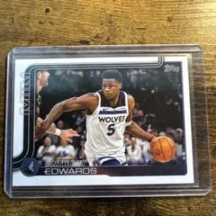 Anthony Edwards Topps Base Card
