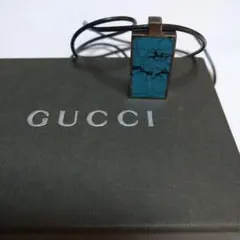 GUCCI ストロベリー柄 刺繍 ボウタイ ブラウス 40 丸襟 イタリア製 