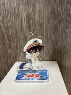 JR東日本 名探偵コナン スタンプラリー　江戸川コナン　アクリルキーホルダー