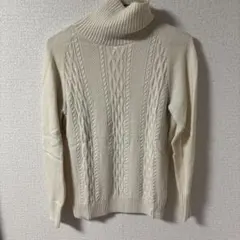 キャロウェイ　ハイネック　セーター　白色　Sですが一般的にはMサイズ位です