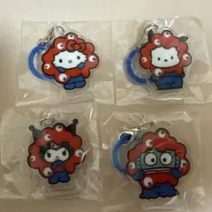 サンリオ ミャクミャク アクリルチャーム キティ クロミ ポチャッコ