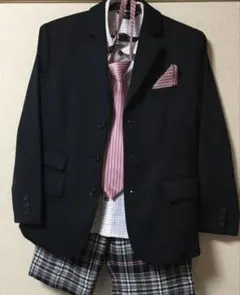 コムサデモード 男子130フォーマルスーツ セット