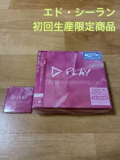 エド・シーラン　PLAY 初回限定盤　オリジナル・トイ・プレイヤー&缶バッチつき