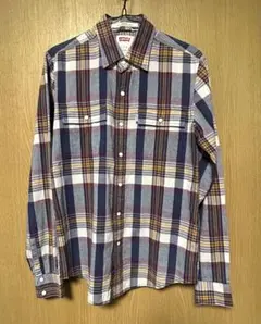 Levi's リーバイス チェックシャツ 長袖シャツ スナップボタン