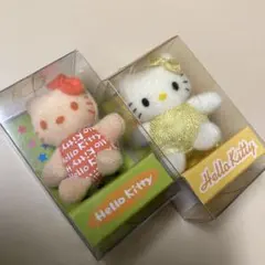 Hello Kitty マスコット 2体セット平成レトロ未開封
