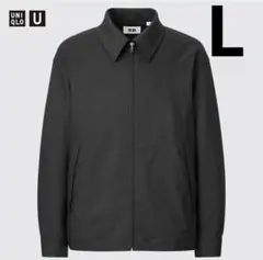 UNIQLO U ジップアップブルゾン BLACK L