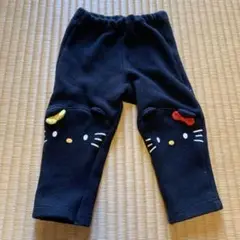 ハローキティ　裏起毛パンツ 80サイズ