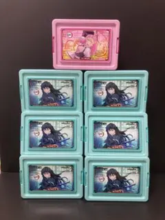 鬼滅の刃 ポップコーン コンテナBOX 時透無一郎 甘露寺蜜璃 7個セット