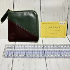 未使用品　CORTINA（コルティーナ） コインケース　ダブルファスナー