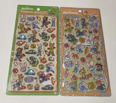 【正規品】ディズニー プチドロップステッカー ズートピア ボンボンドロップシール
