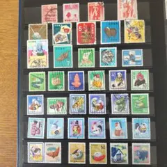 切手コレクション　年賀　他100枚