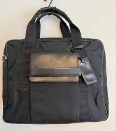 dunhill ダンヒル ビジネス　バッグ ナイロン レザー 黒のサムネイル