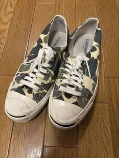 コンバース　ジャックパーセル　迷彩　83CAMO