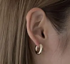 CANAL JEAN キャナルジーン チャンキーフープピアス