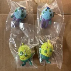 ナンジャ モンジャ カプセルフィギュアキーホルダー ミドリ vol.1