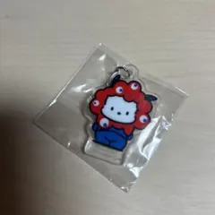 ガチャ サンリオ ミャクミャクなりきりアクリルチャーム ポチャッコ