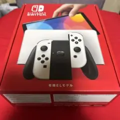 美品完品！　Switch本体有機EL Joy-Conホワイト