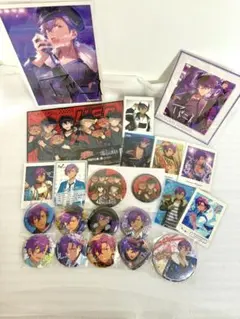 乙狩アドニス　20点〜　まとめ　缶バッジ　サインステッカー　学生証　とるパカ