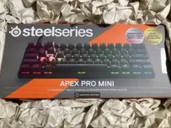 APEX pro mini SteelSeries 有線 日本語配列 ラピトリ