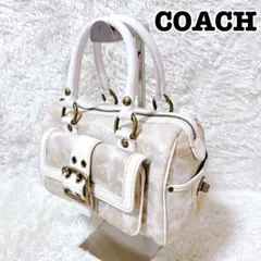 COACH Soho Signature Turnlock Handbag