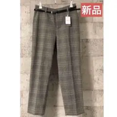 最終価格☆ 新品　RagOut　ベルト付き　テーパードパンツ